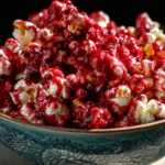 Bloody Candy-Coated Popcorn