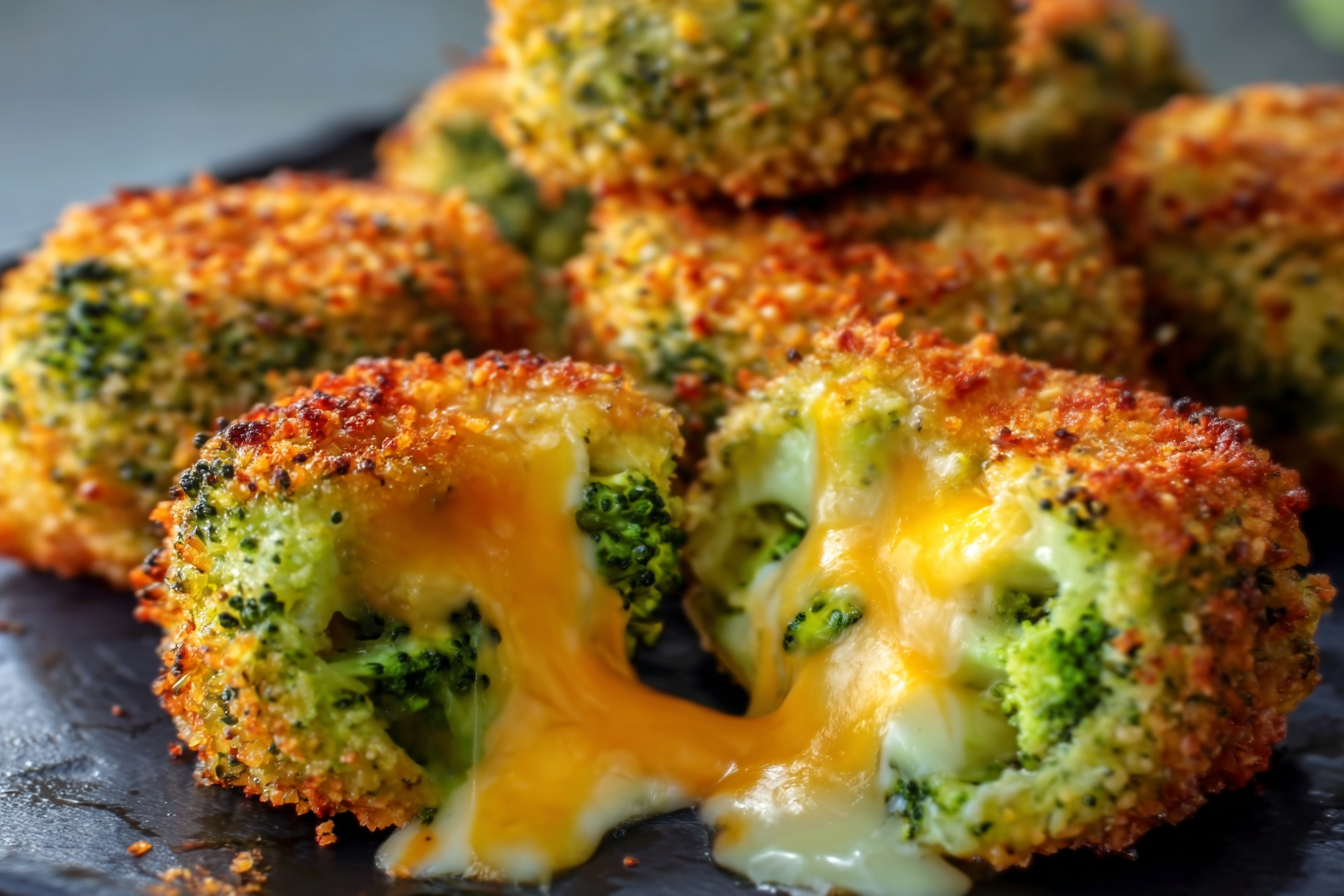 Cheesy Broccoli Bites