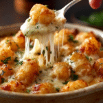 Cheesy Tater Tot Casserole: A Must-Try Comfort Dish! 3 Cheesy Tater Tot Casserole