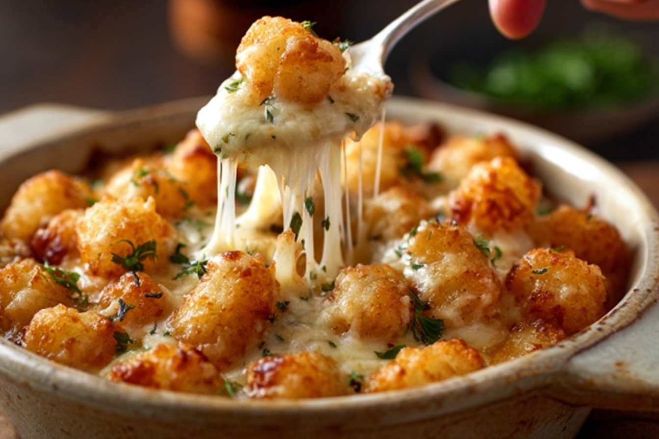 Cheesy Tater Tot Casserole