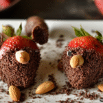 Chocolate-Covered Strawberry Mice