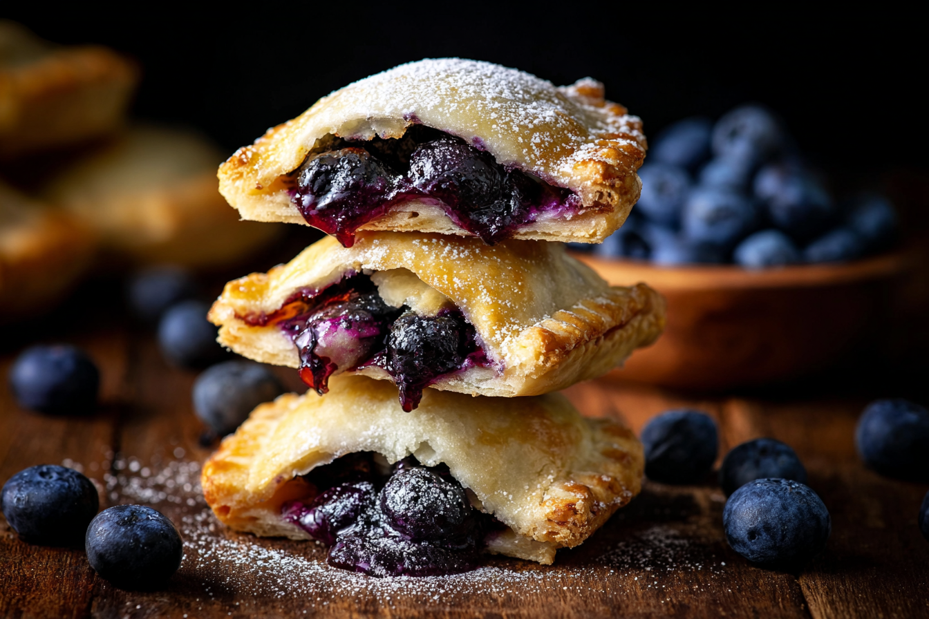 Rustic Blueberry Hand Pies