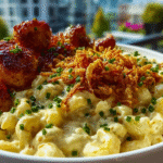 Crispy Honey Hot Chicken with Creamy Mac & Cheese