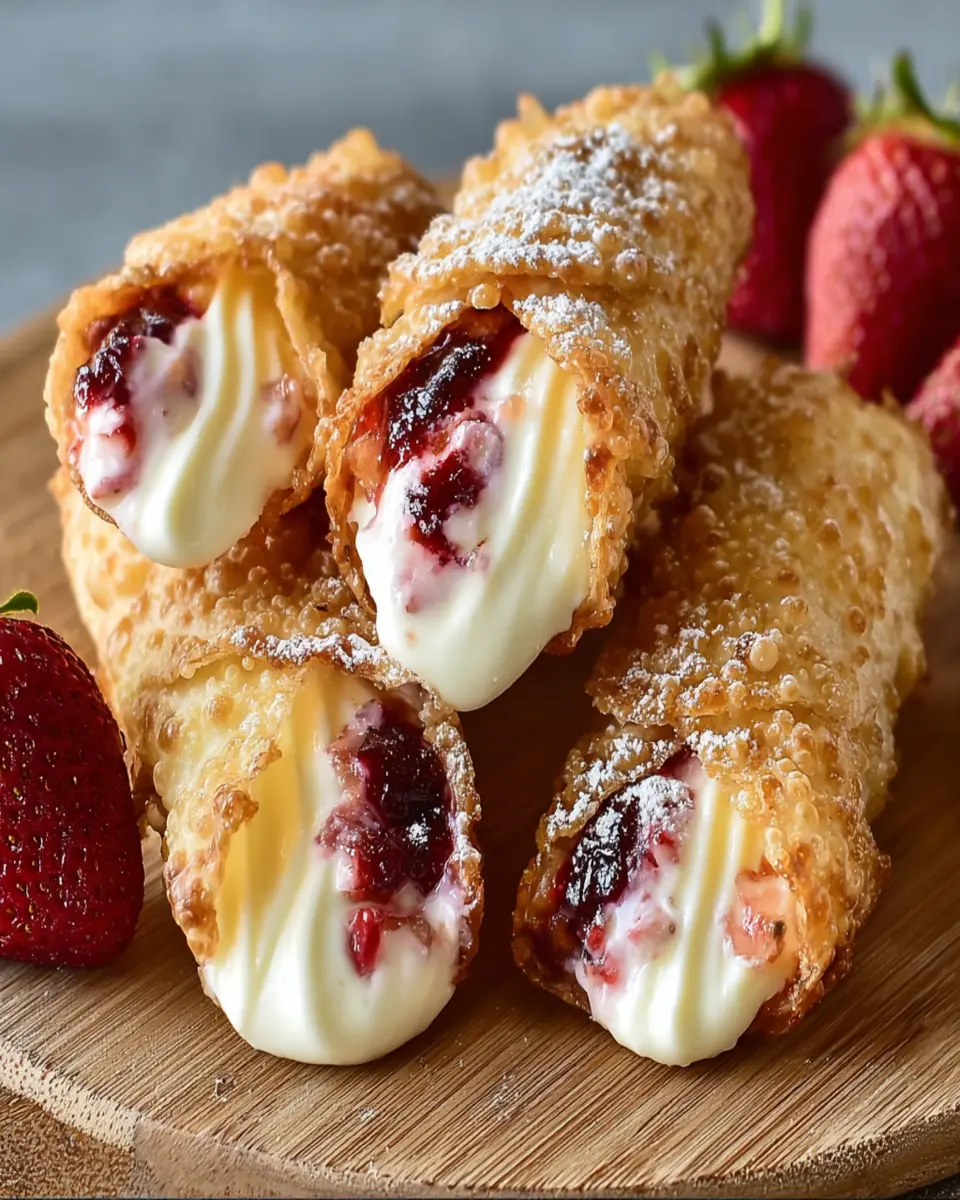 Strawberry Cream Cheese Dessert Egg Rolls You'll Crave 6 by19i007jyyb1hdzg3y3