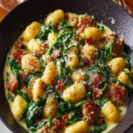 Creamy Sausage and Spinach Gnocchi: A Cozy Comfort Dish 9 Creamy Sausage & Spinach Gnocchi First Image