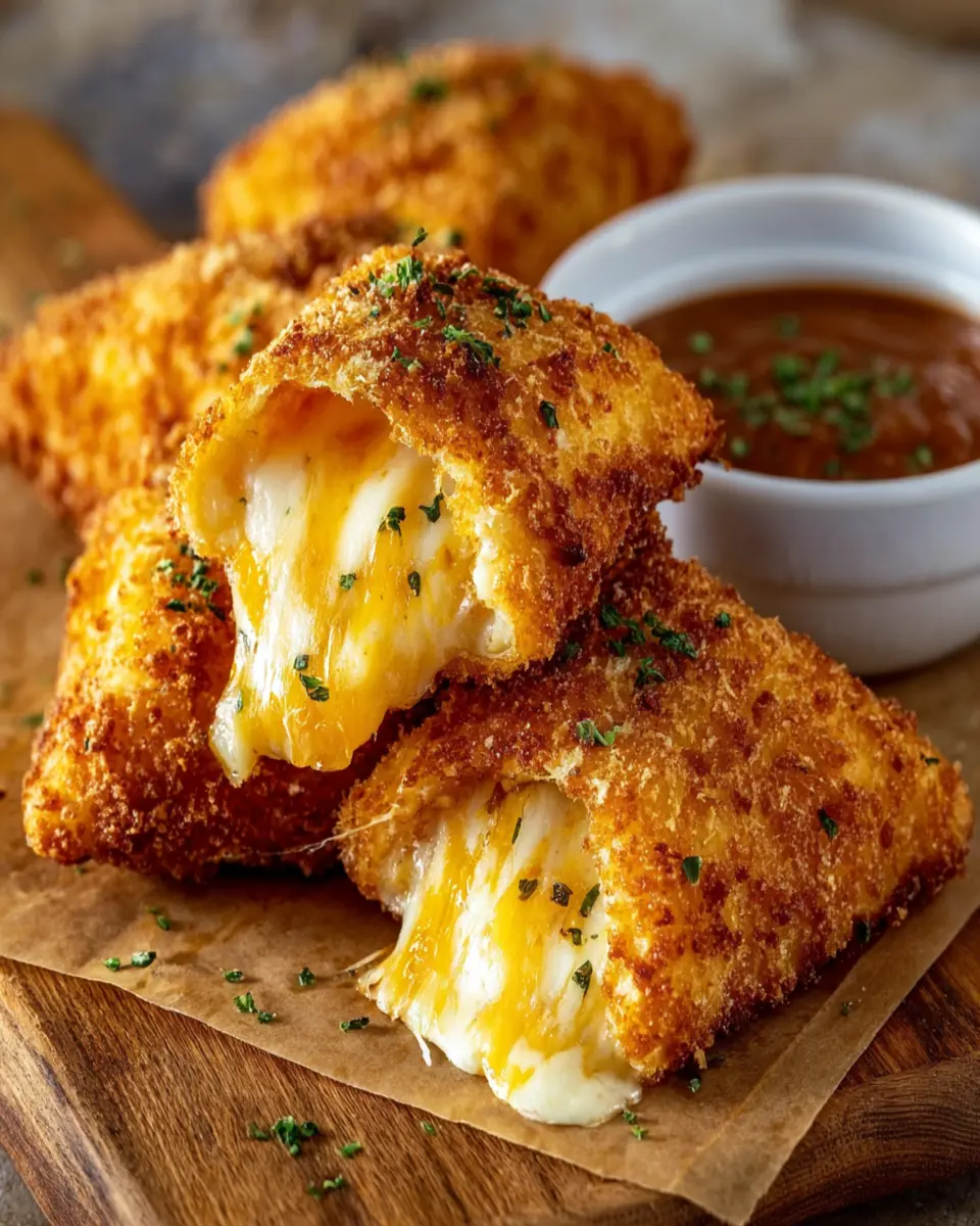 Crispy Fried Grilled Cheese Pockets: Simply Irresistible Bliss 6
