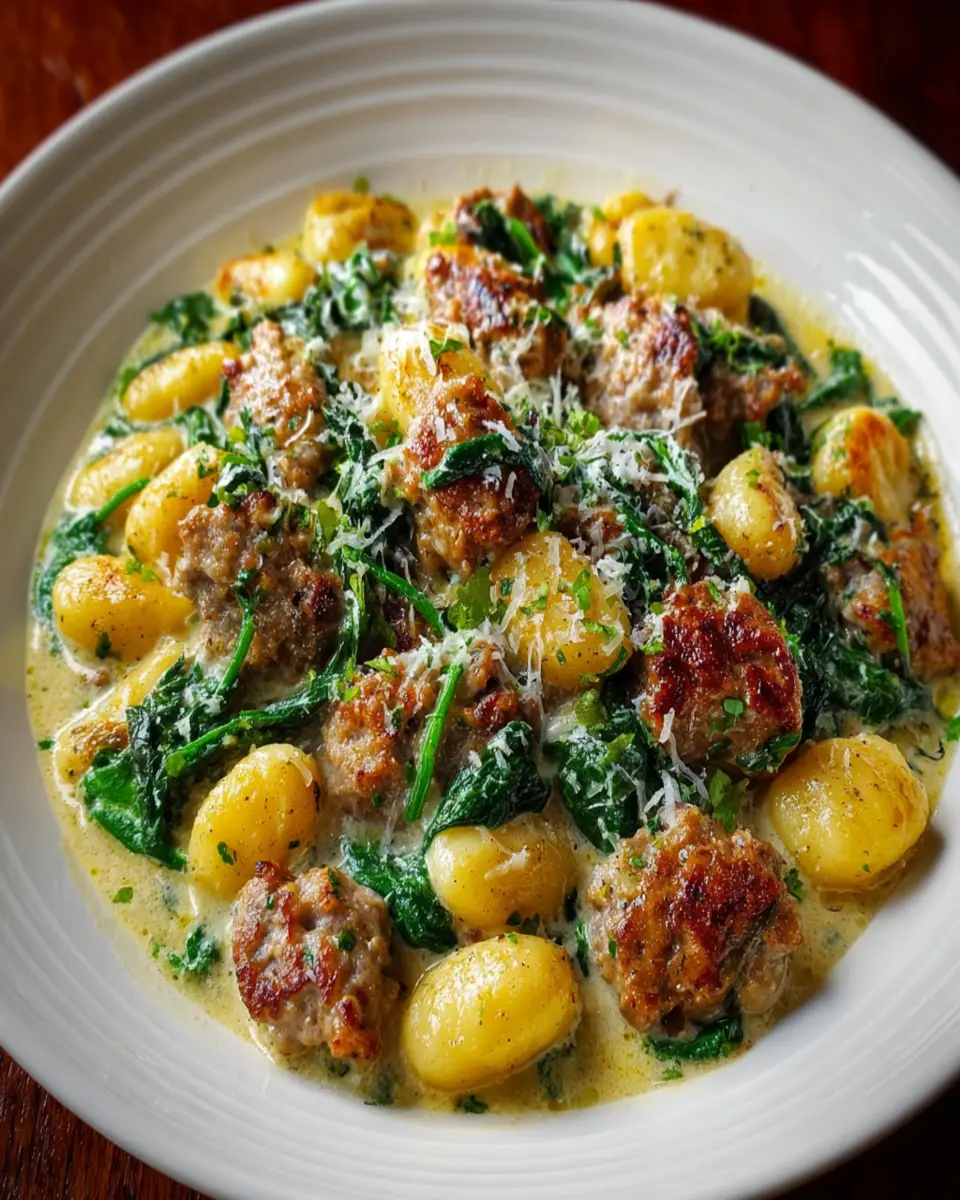 Creamy Sausage and Spinach Gnocchi: A Cozy Comfort Dish 7