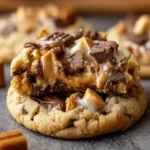 Peanut Butter Overload Stuffed Cookies First Image
