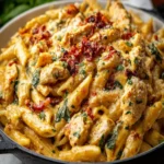Creamy Tuscan Chicken Penne: A Cozy Night In Delight 9 Creamy Tuscan Chicken Penne First Image