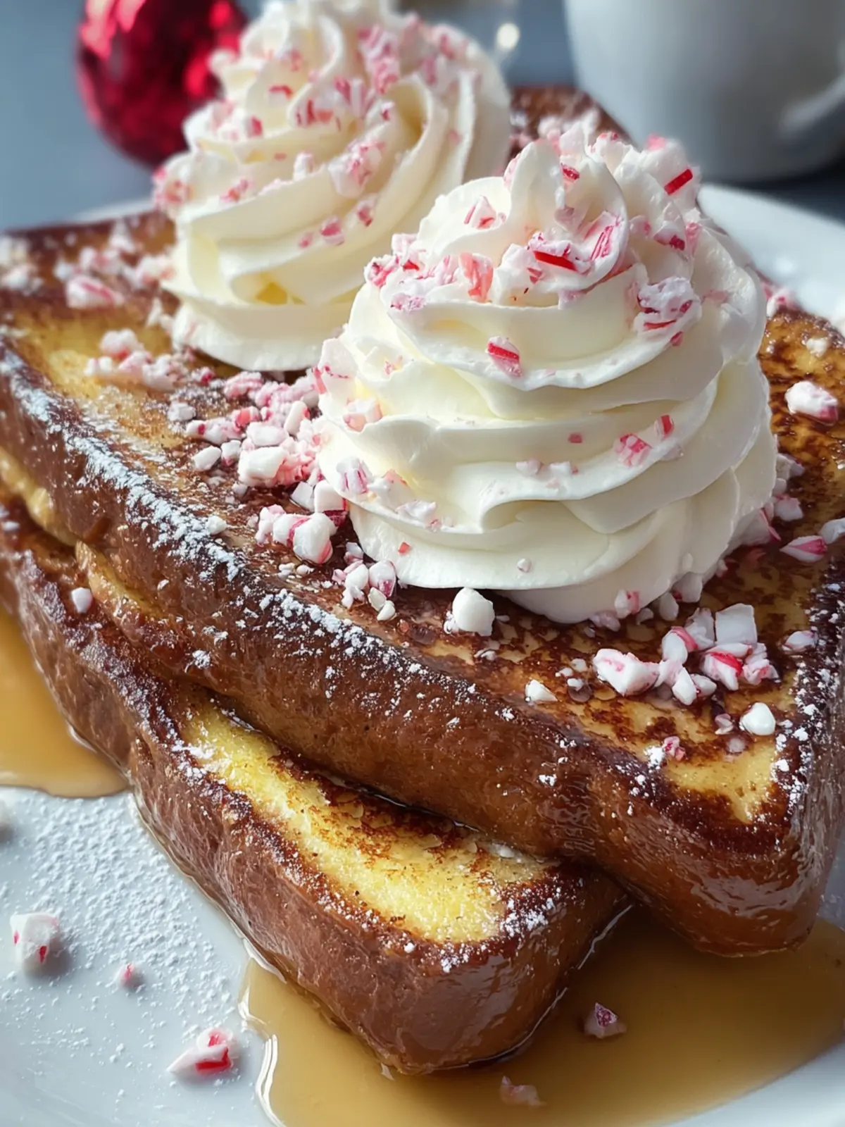 Peppermint Hot Chocolate French Toast: Indulge in Cozy Mornings 8