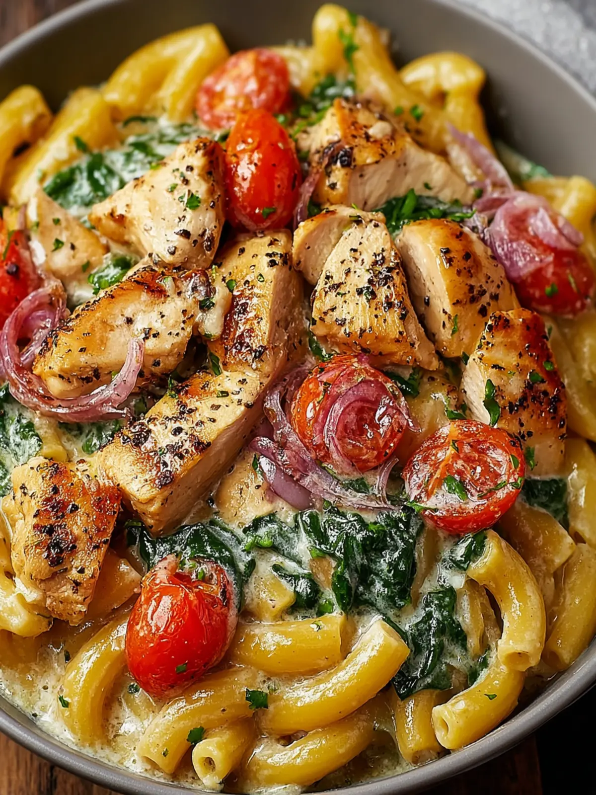 Irresistible Weeknight Creamy Tuscan Chicken Pasta Made Easy 8