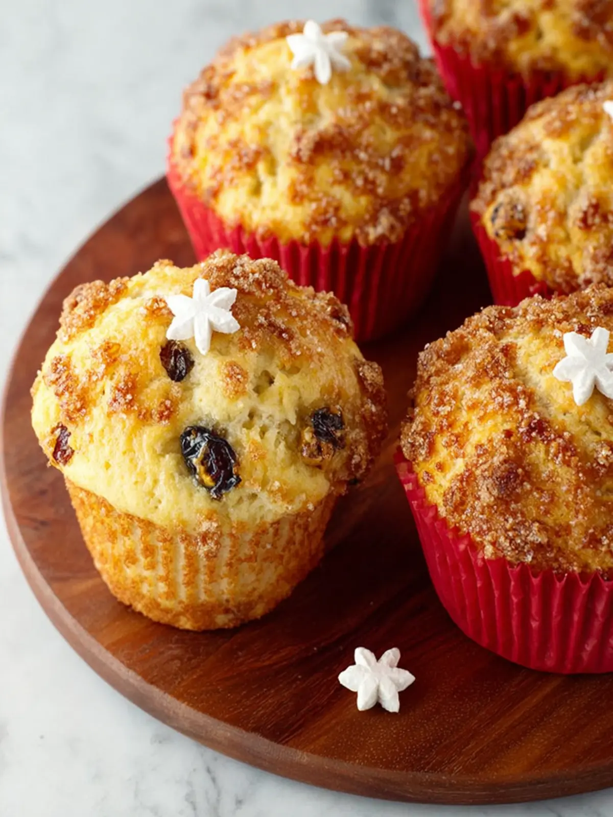 Favorite Christmas Muffins: Irresistibly Festive and Flavorful! 5 Favorite Christmas Muffins First Image