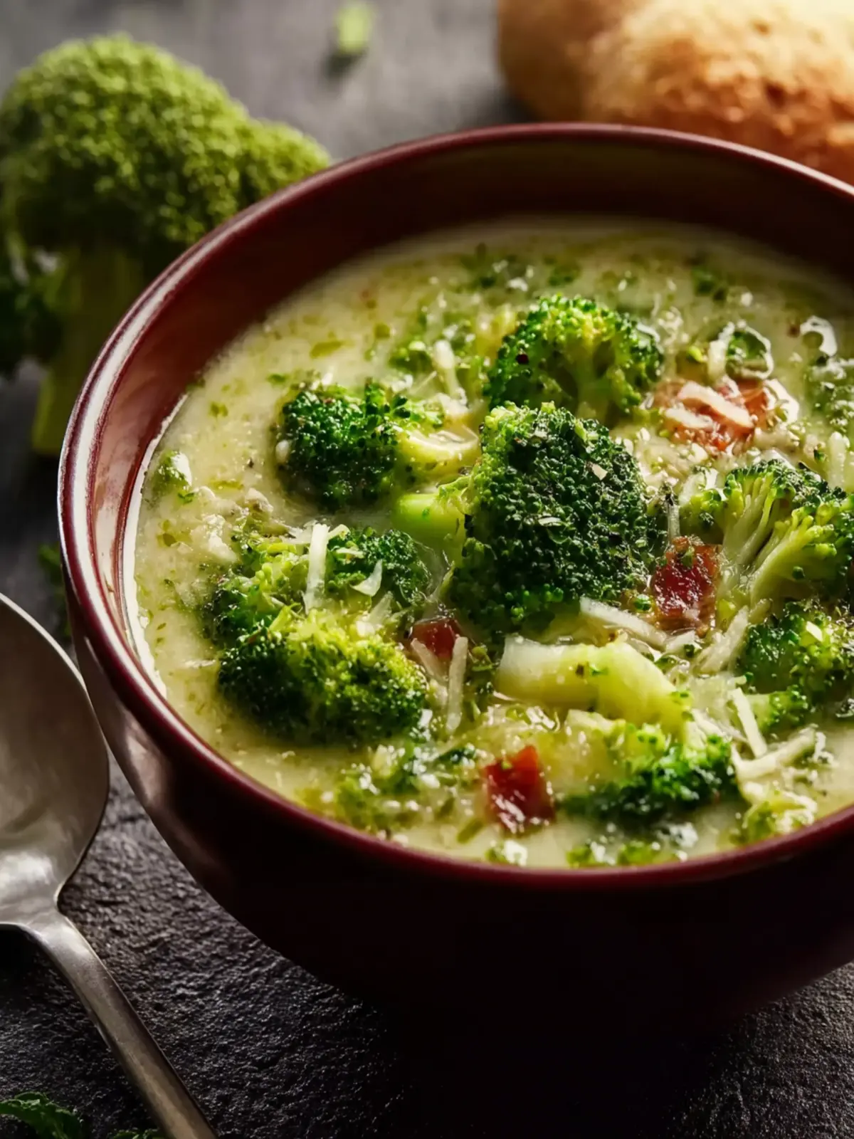 Garlic Italian Broccoli Soup: Irresistibly Creamy Delight 8 elsdvgfkjnybsw82t6rh