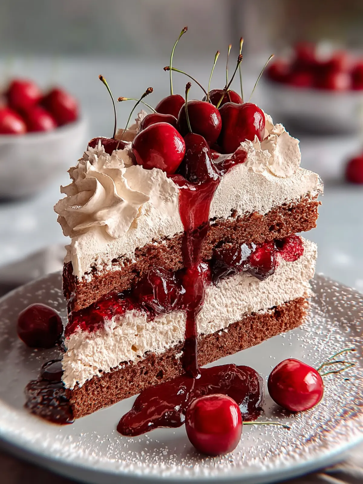 Cherry Cake Recipe: Irresistibly Moist with a Sweet Twist 5 Cherry Cake Recipe First Image