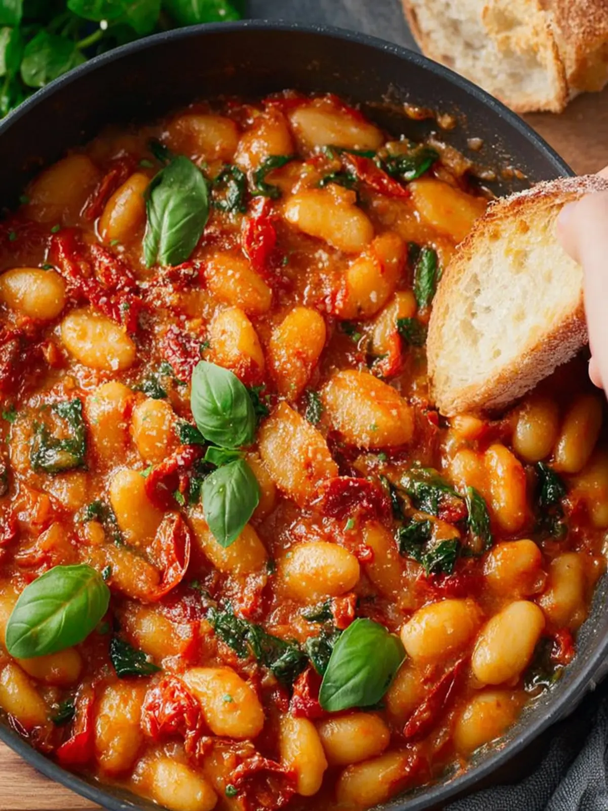 Marry Me Vegan Butter Beans: Indulge with Sun-Dried Tomatoes! 6 hvojmbjsgasyydhdih94