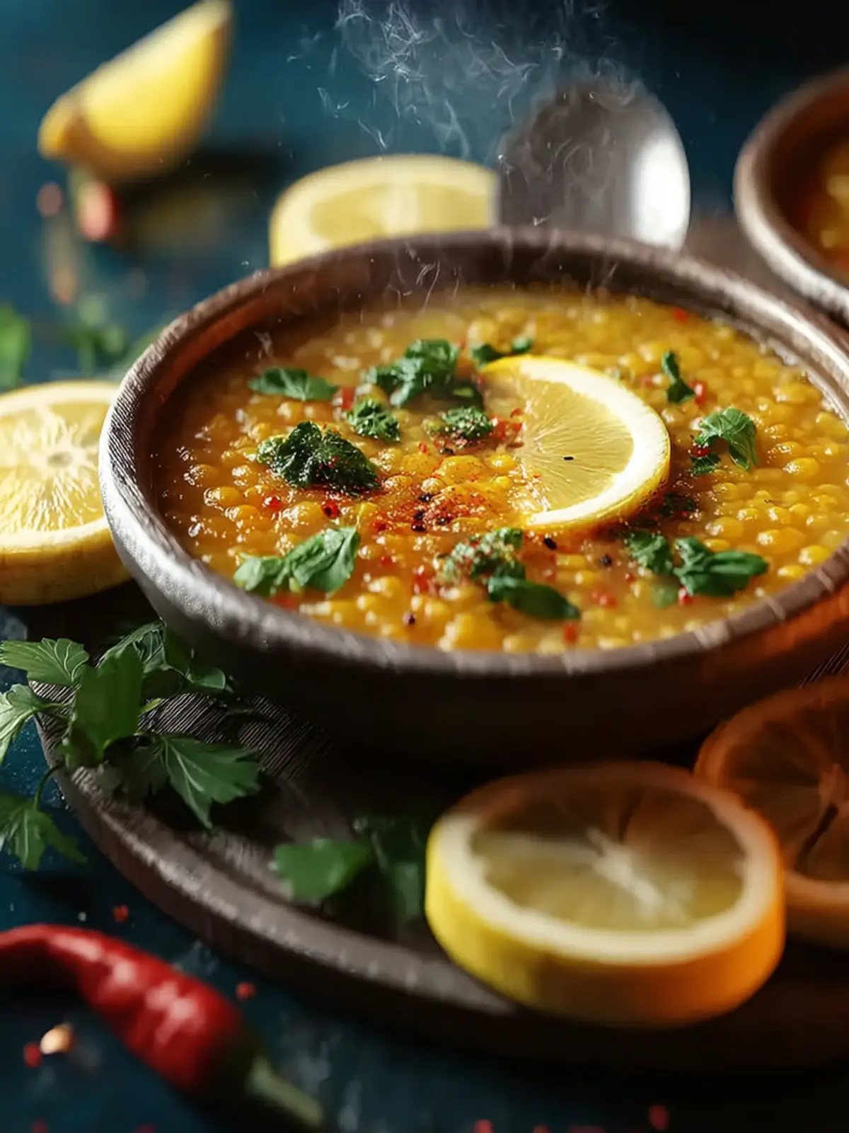 Lebanese Lemon Lentil Soup First Image