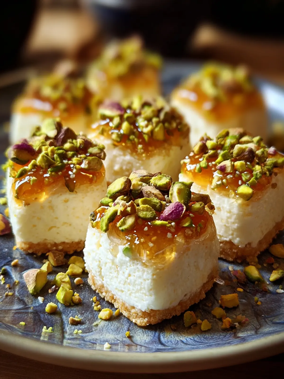 Ricotta Pistachio Honey Bites (Easy No-Bake Dessert) First Image