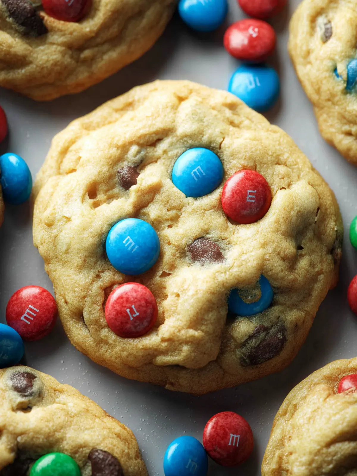 Cookies and Cream M&M Cookies First Image