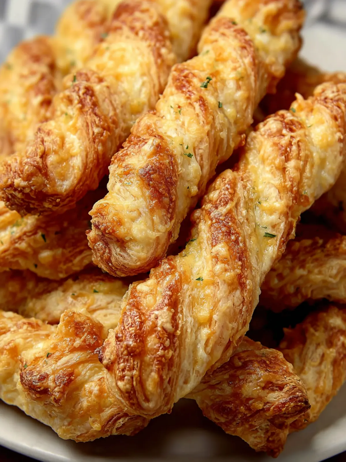 Puff Pastry Cheese Twists First Image