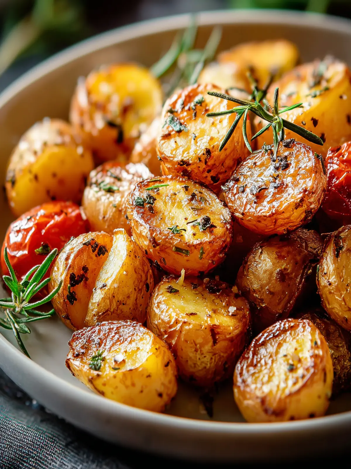 Crispy Roasted Baby Potatoes - A Flavorful Delight First Image