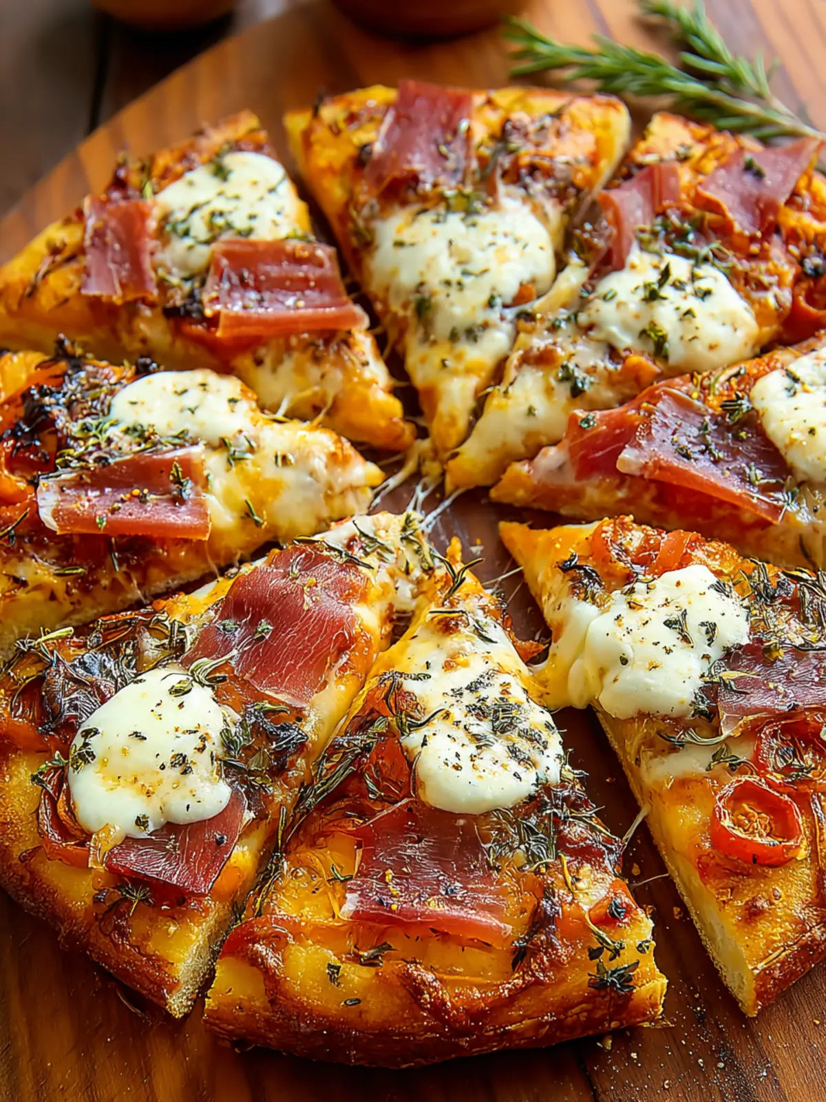 Comforting Fall Harvest Pizza: Irresistible Prosciutto Delight 5 Comforting Fall Harvest Pizza with Prosciutto Recipe First Image