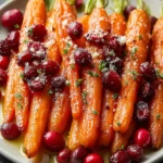 Maple Roasted Carrots with Cranberries: A Sweet Holiday Delight First Image