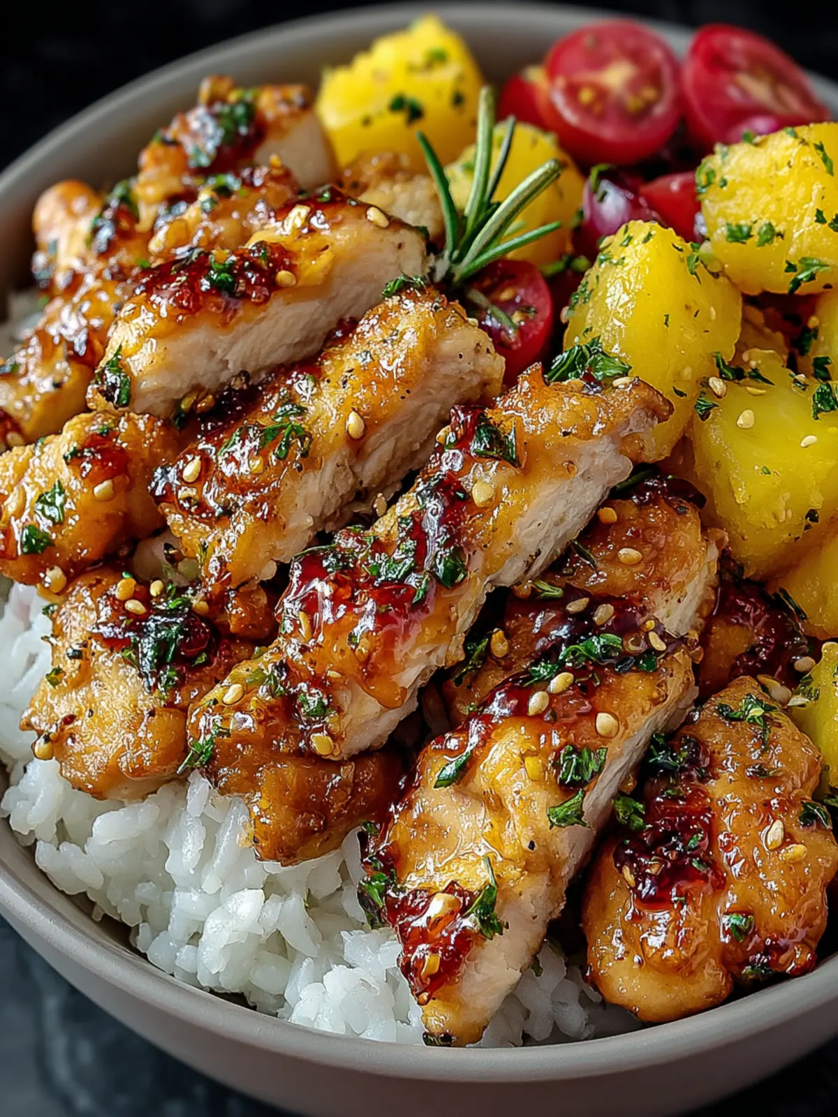 Irresistible Garlic Glazed Chicken Bowls for Cozy Nights 5 Irresistible Garlic Glazed Chicken Bowls Recipe to Try Now First Image