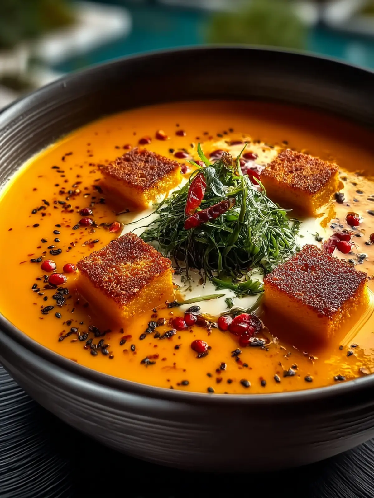 Spicy Pumpkin Soup First Image