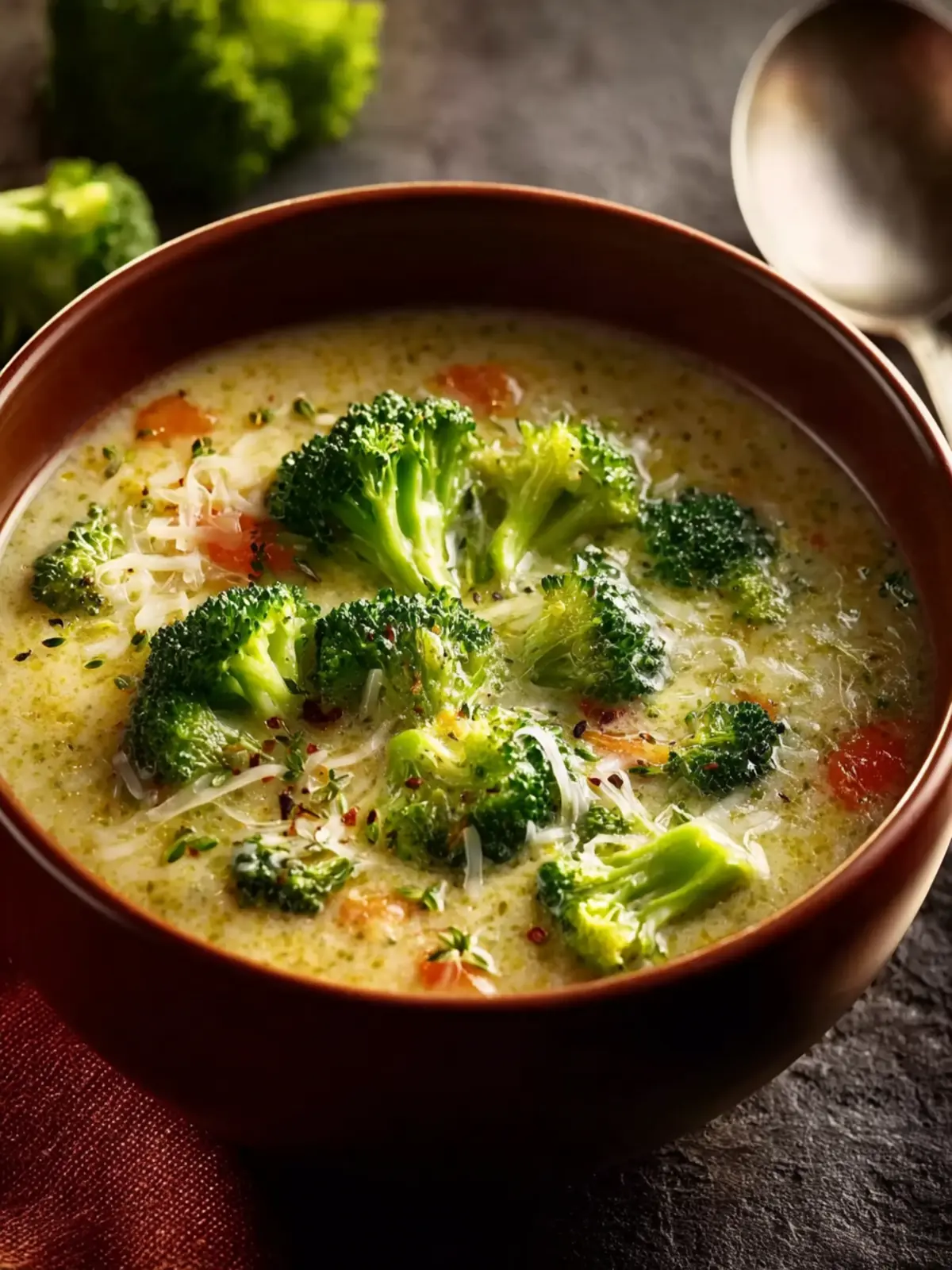 Garlic Italian Broccoli Soup: Irresistibly Creamy Delight 5 Garlic Italian Broccoli Soup First Image