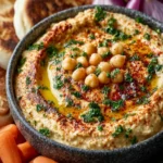 Best Homemade Hummus Recipe: Creamy, Dreamy, and So Easy! 9 Best Homemade Hummus Recipe First Image