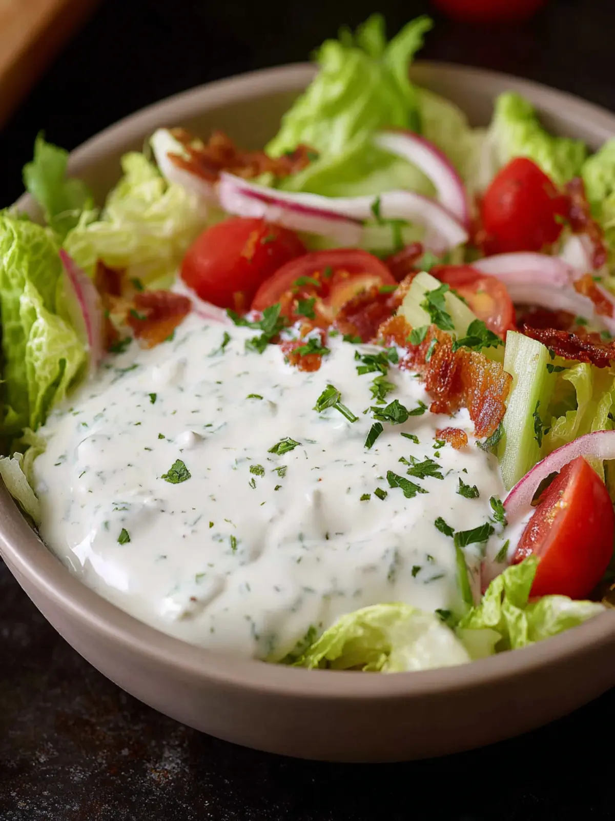 Homemade Ranch Dressing: Creamy Bliss for Every Salad 5 Homemade Ranch Dressing First Image