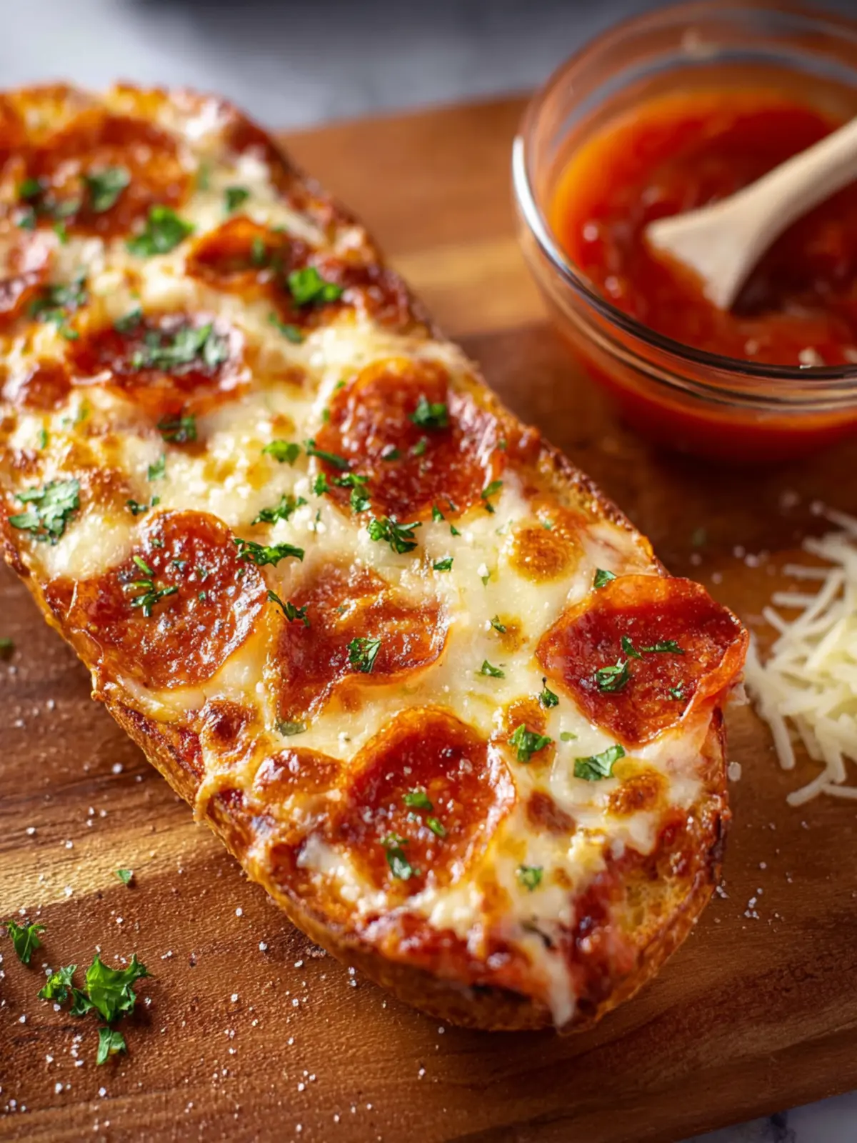Air Fryer French Bread Pizza First Image