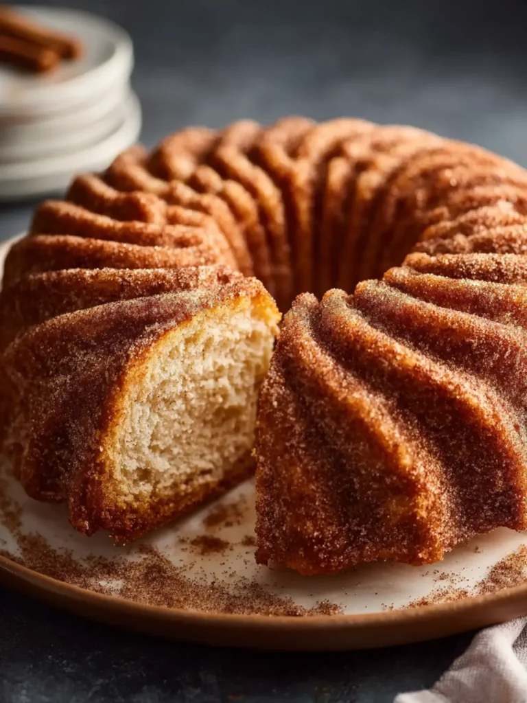 Easy Snickerdoodle Bundt Cake First Image