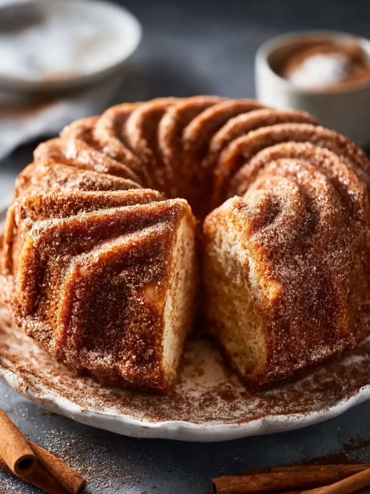 Easy Snickerdoodle Bundt Cake Fourth Image htsw55