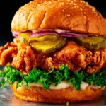 Fried Chicken Sandwich First Image