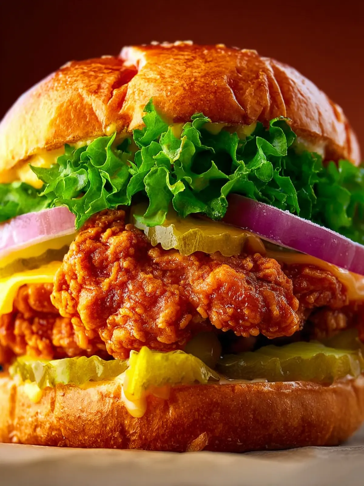 Fried Chicken Sandwich Second Image gpf28n