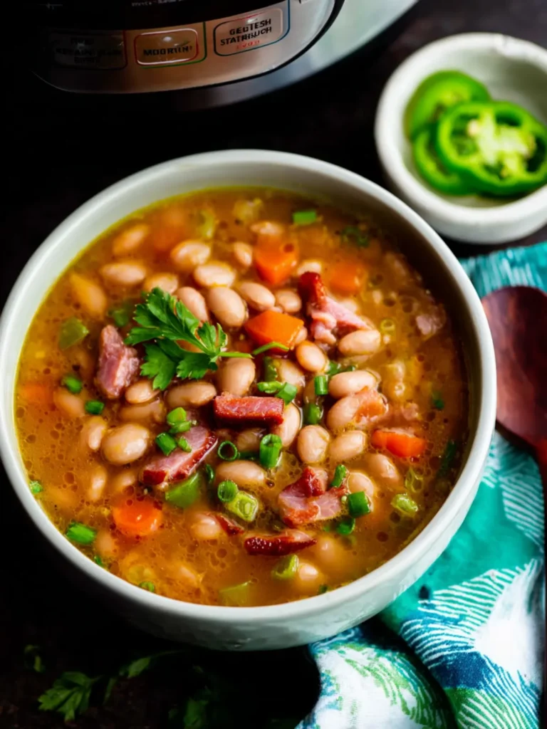 Ham and Bean Soup (Instant Pot or Stovetop) First Image