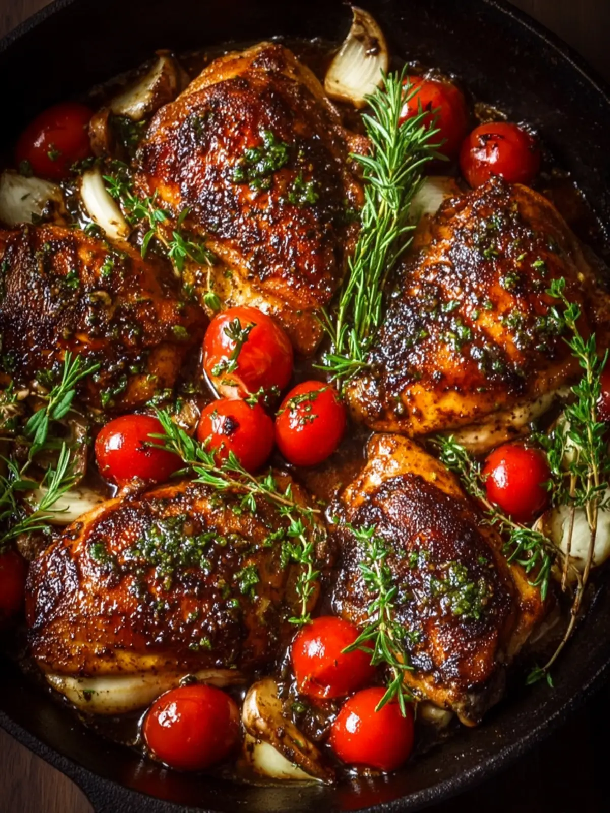 One-Pan Balsamic Chicken First Image