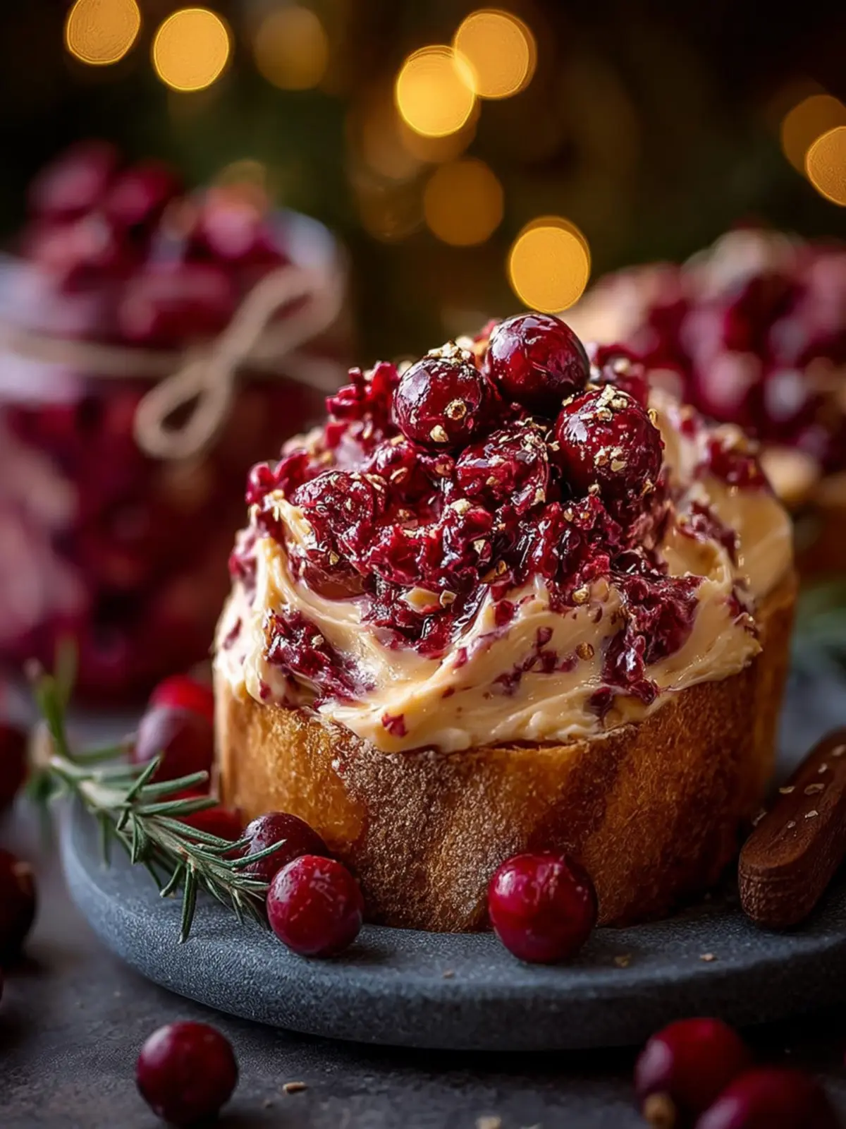 Christmas Cranberry Honey Butter: Irresistibly Festive Spread 5 Christmas Cranberry Honey Butter First Image