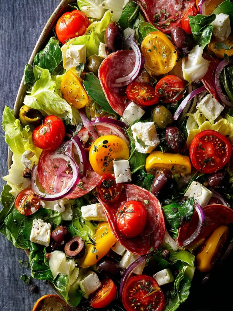 Vibrant Antipasto Salad Recipe for a Flavorful Feast First Image