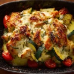 Chicken Zucchini Casserole First Image