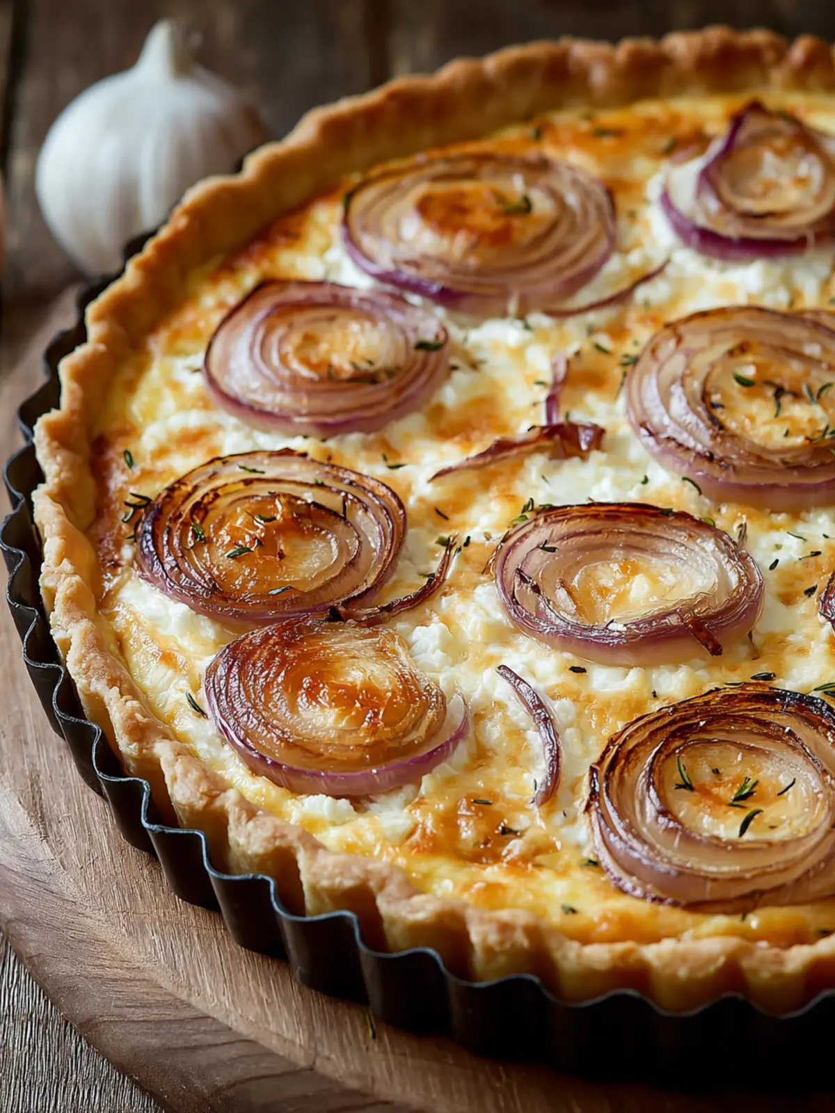 Irresistible Onion Cottage Cheese Tart: A Savory Delight! 8