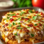Irresistible Cheesy Turkey Burger Casserole for the Win! 9 Irresistible Cheesy Turkey Burger Casserole Recipe First Image