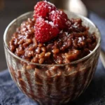 Chocolate Rice Pudding For One First Image