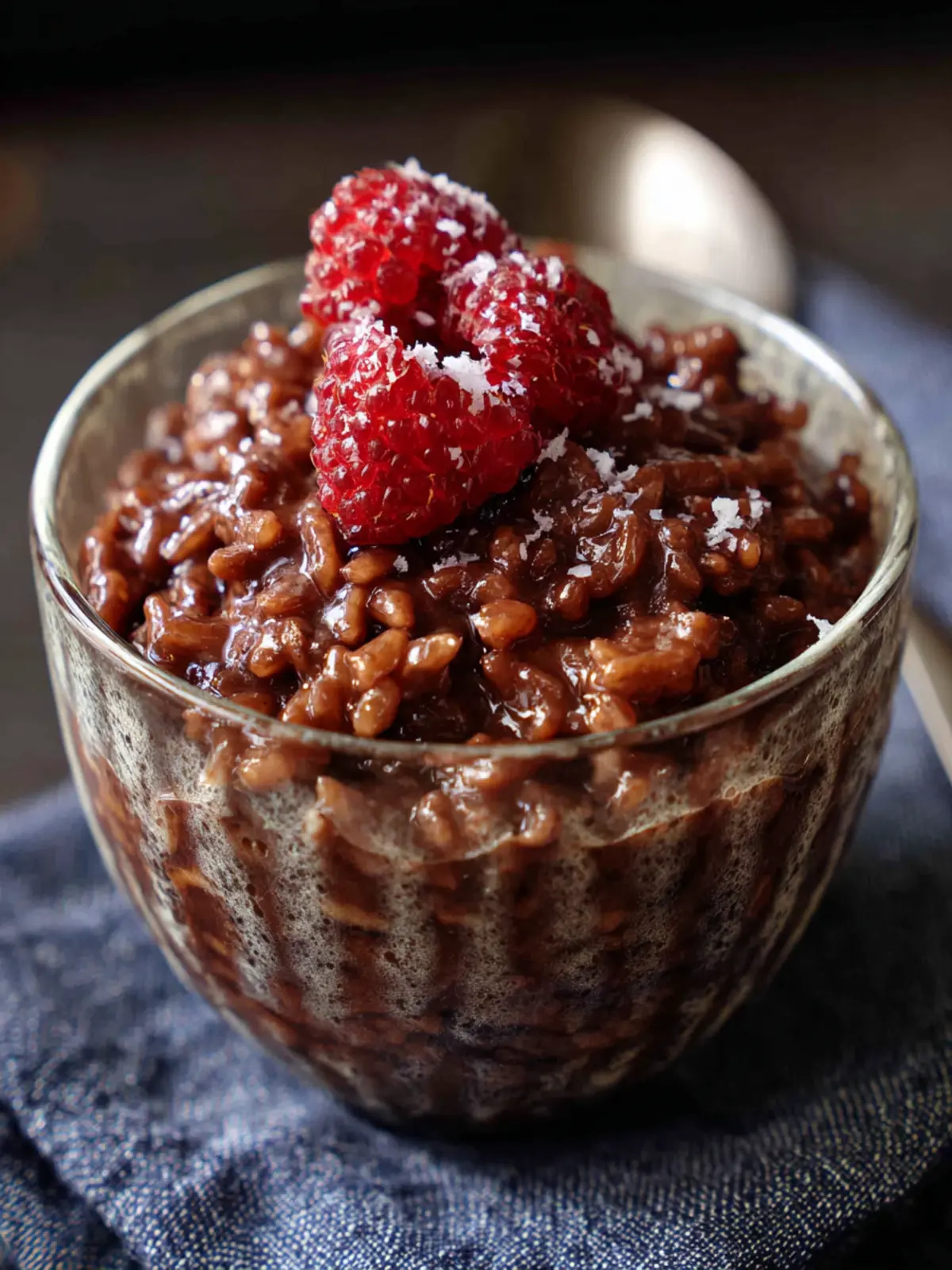 Chocolate Rice Pudding For One First Image