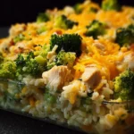 Broccoli, Rice, Cheese, and Chicken Casserole is Delicious! First Image