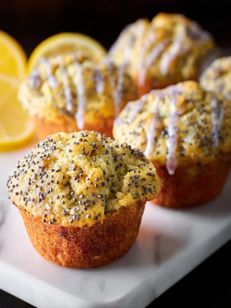 Meyer Lemon Poppy Seed Muffins First Image