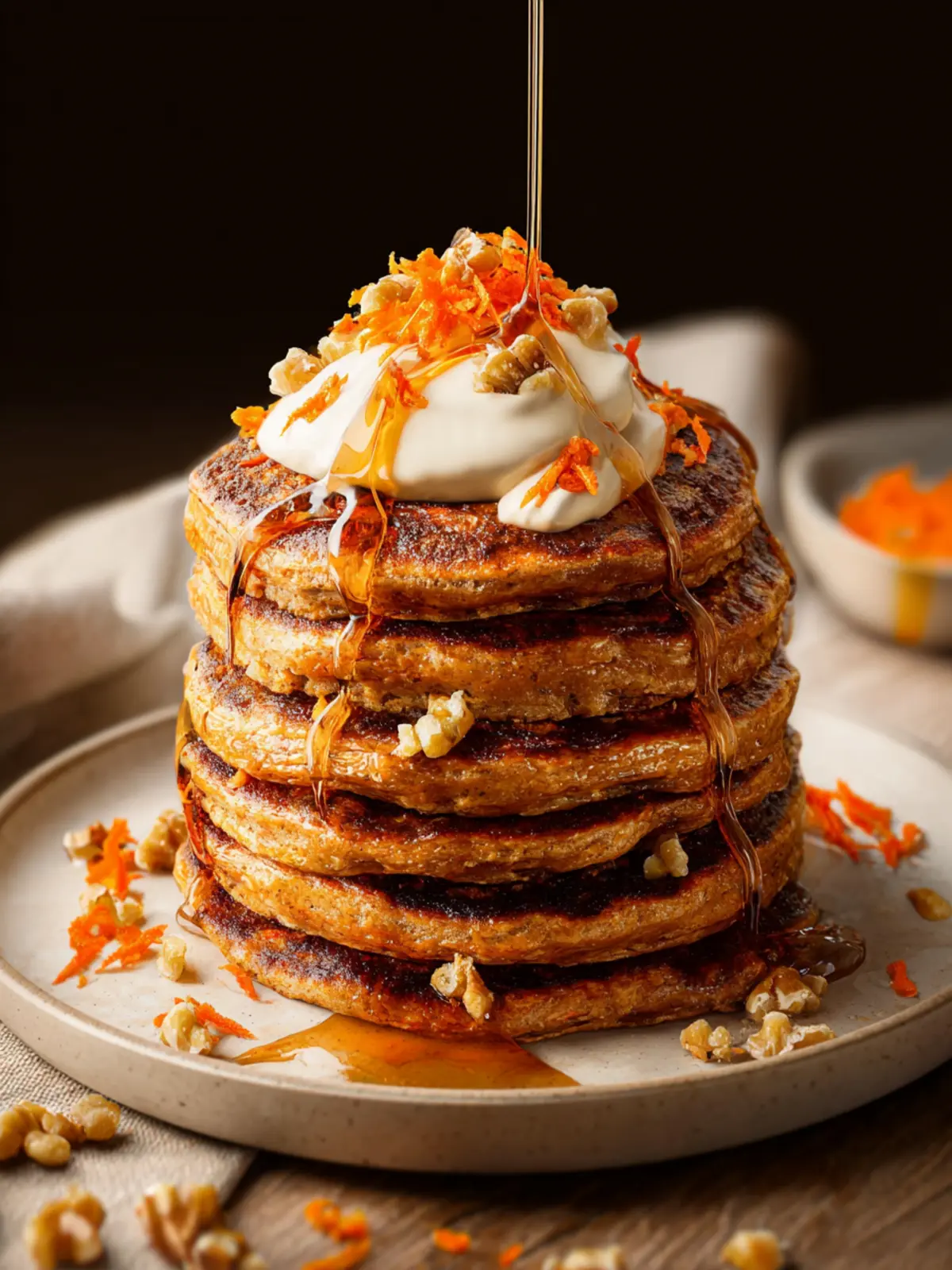 Carrot Cake Pancakes Recipe: Indulge in Homemade Bliss 5 Carrot Cake Pancakes Recipe First Image