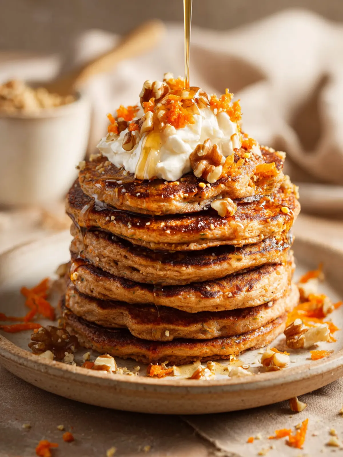 Carrot Cake Pancakes Recipe: Indulge in Homemade Bliss 8
