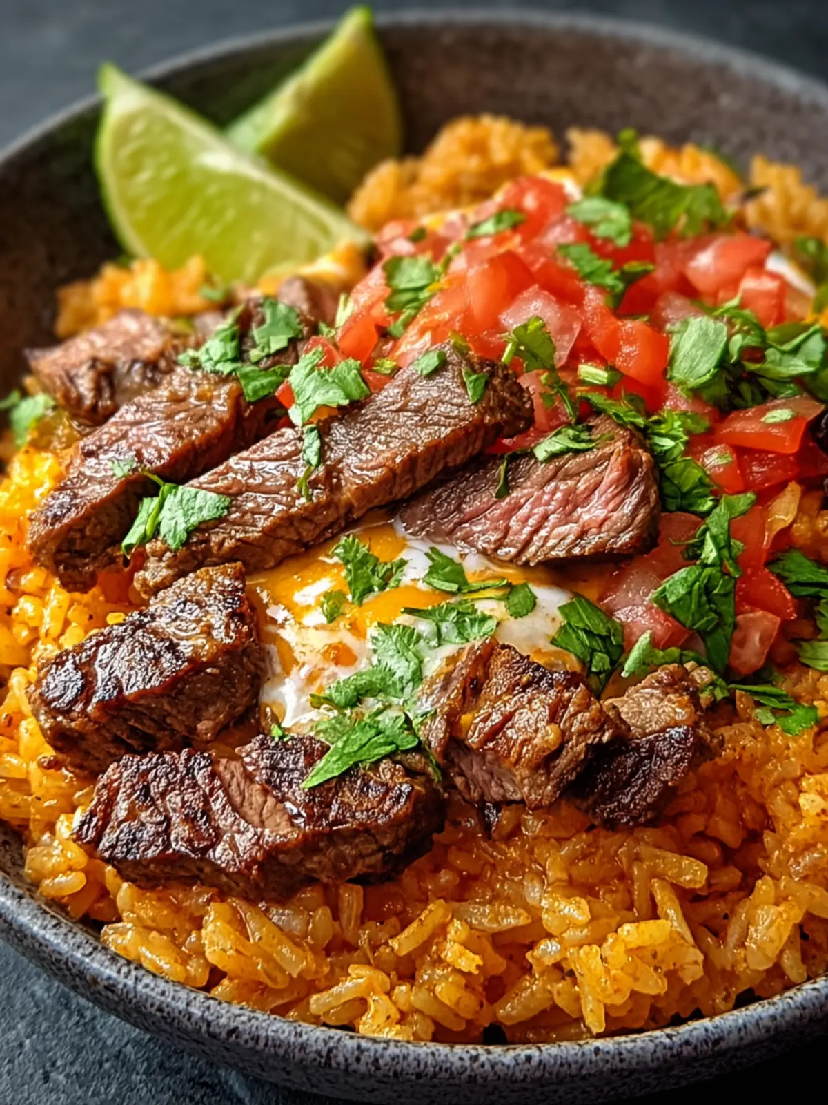 Irresistible Queso Rice: Best Recipe with Savory Steak Strips 6
